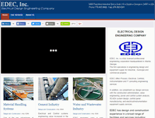 Tablet Screenshot of edecinc.com